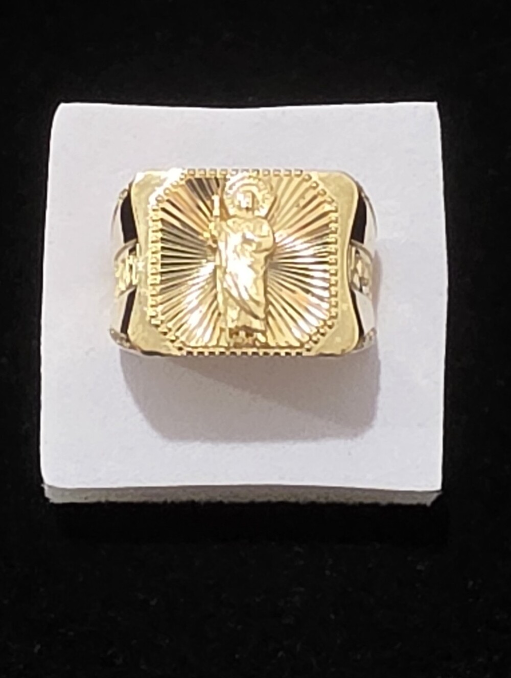 10kt Gold Saint Jude/San Judas Ring